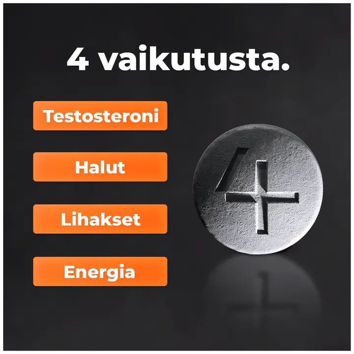 4Him T8 TestoBalance ravintolisä 60 kpl