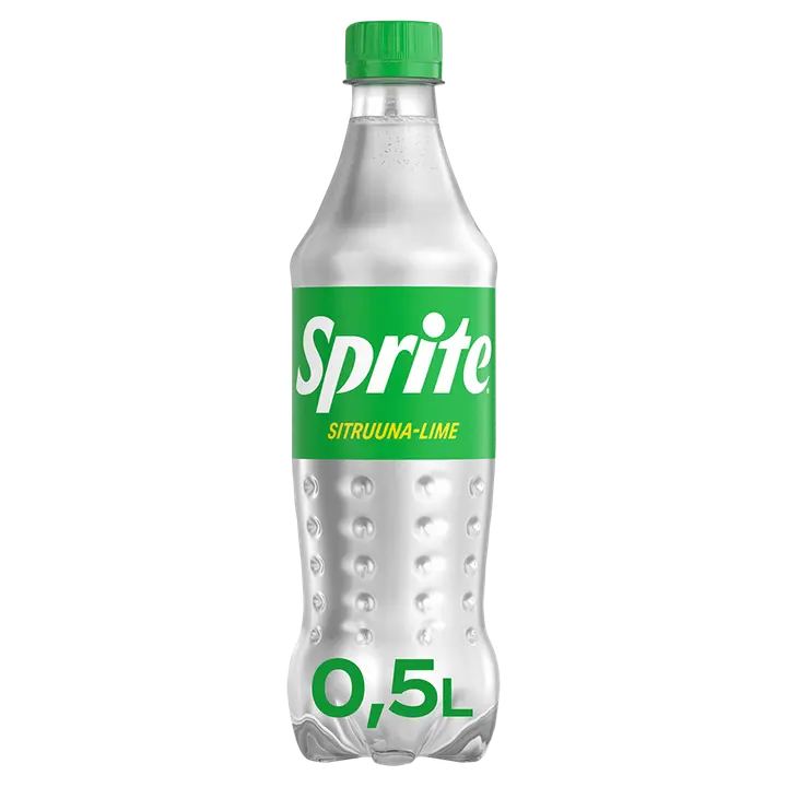 Sprite Sitruuna-Limetti virvoitusjuoma muovipullo 0,5 L