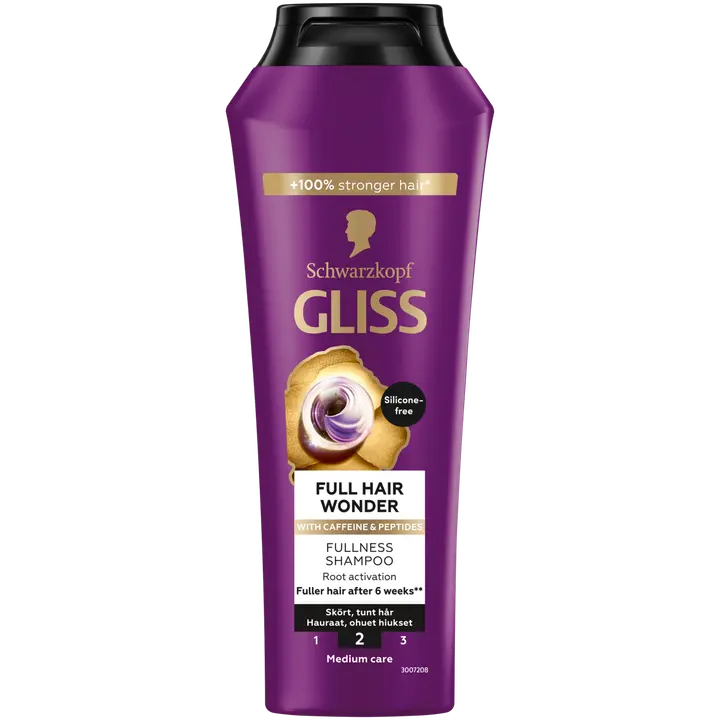 Schwarzkopf Gliss šampoon Full Hair Wonder 250ml