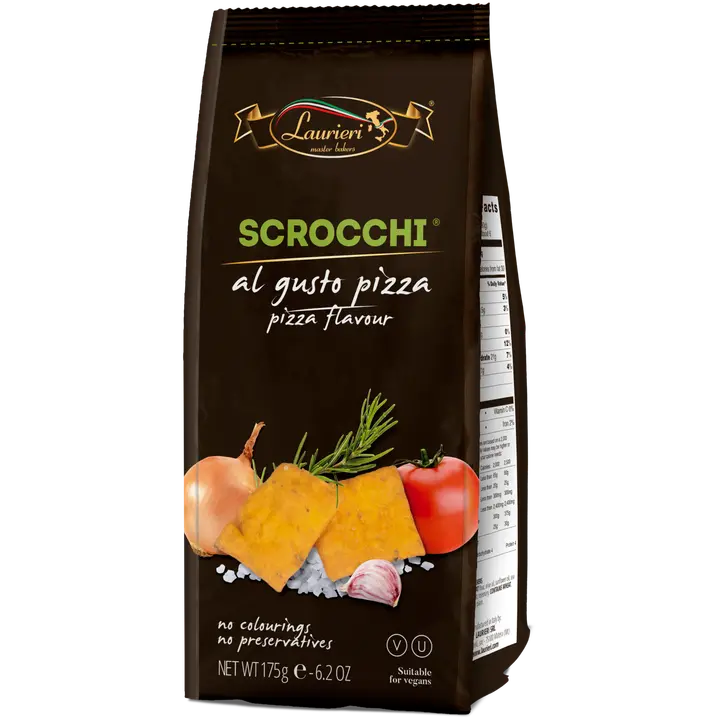 Laurieri scrocchi pitsamaitselised kreekerid 175g