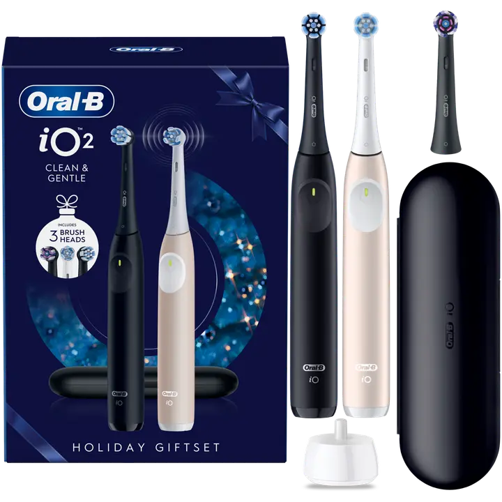 El.hambahari iO2 Duo kingikomplekt must/roosa