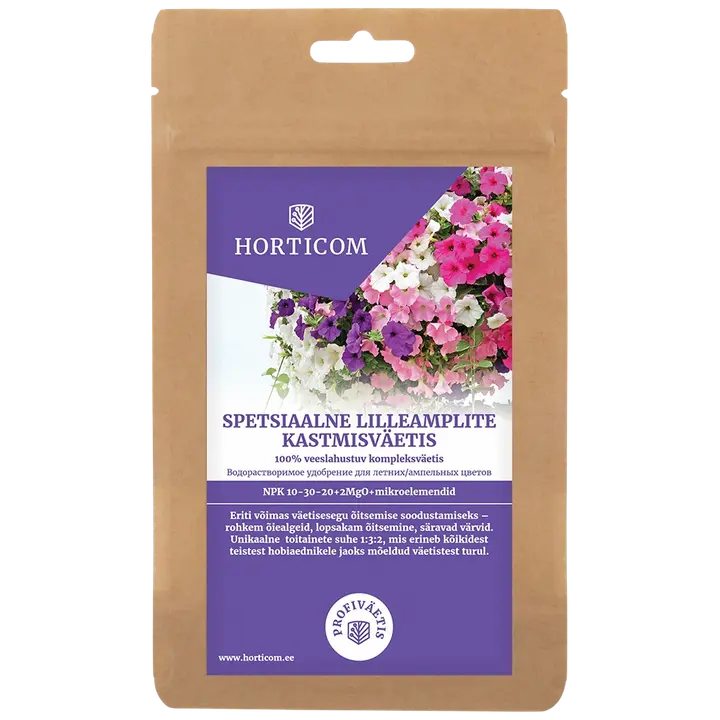 Spetsiaalne lilleamplite kastmisväetis Horticom 300g