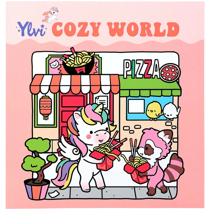 Ylvi COZY WORLD Målarbok