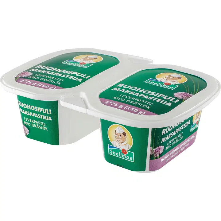 Snellman Ruohosipulimaksapasteija 2x75g