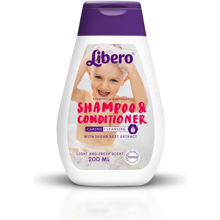 LIBERO Shampoo/Hoitoaine 200ml