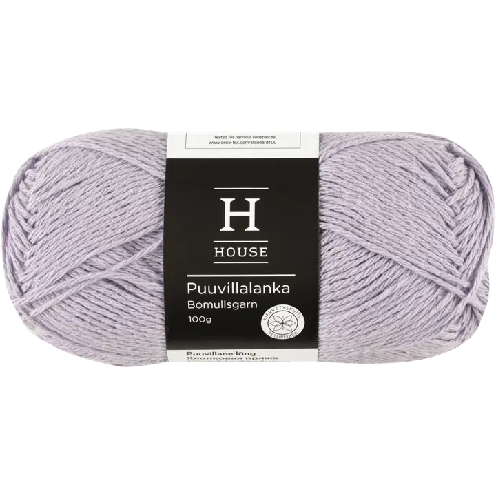 House bomullsgarn recycled Aran 100 g