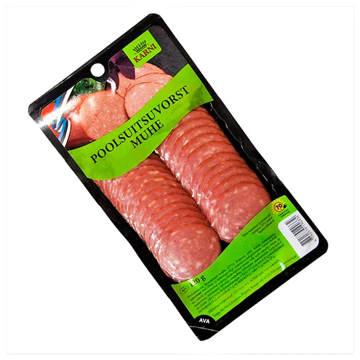 Karni Poolsuitsuvorst Muhe Viilutatud 120G