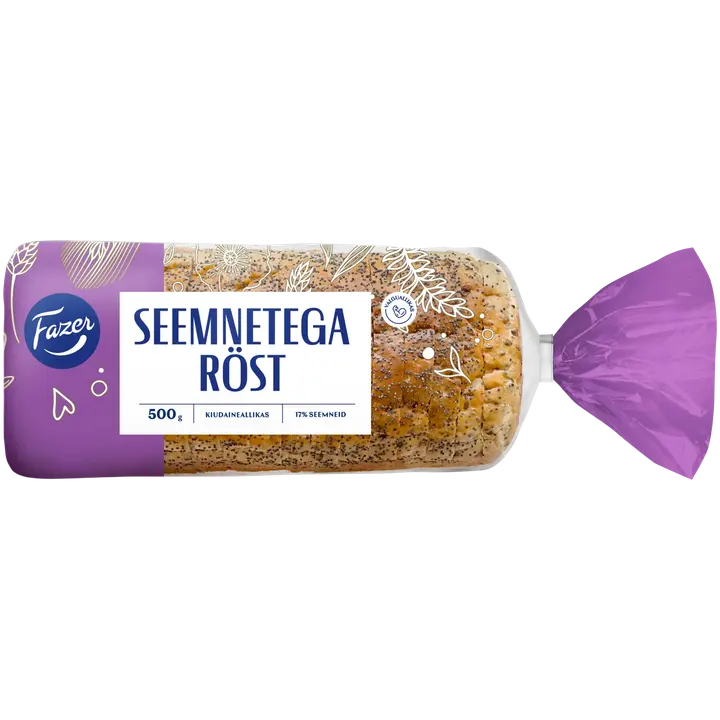 Fazer Seemnetega Röst 500 G
