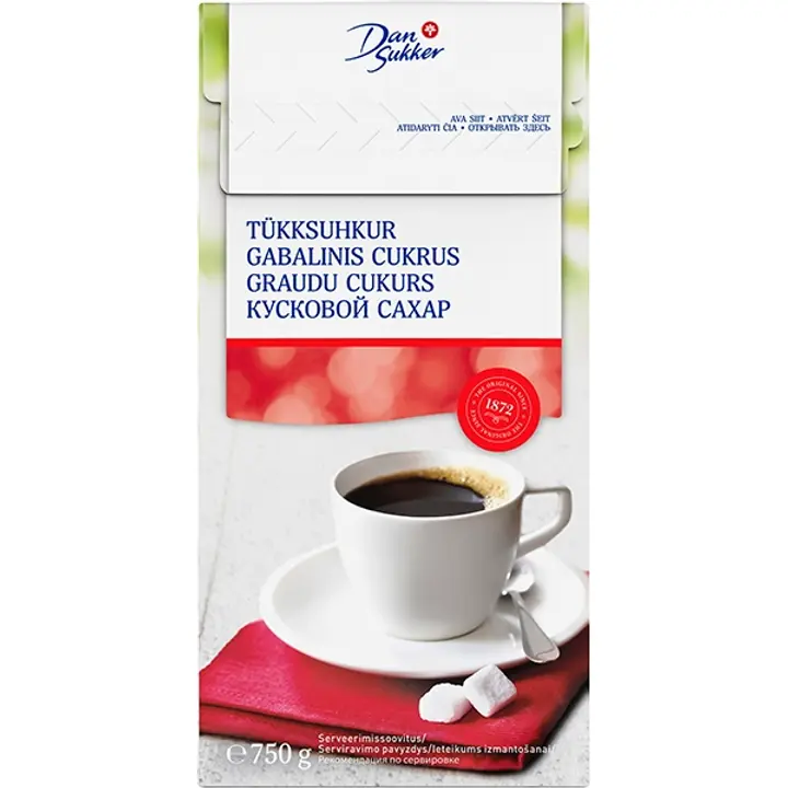 Dansukker tükksuhkur 750 g