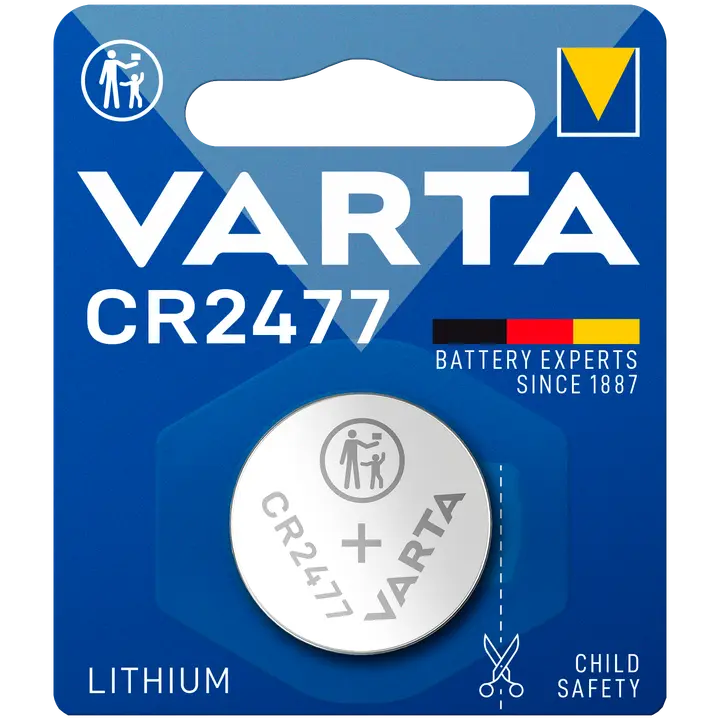 Varta erikoisparisto litium CR2477 1kpl