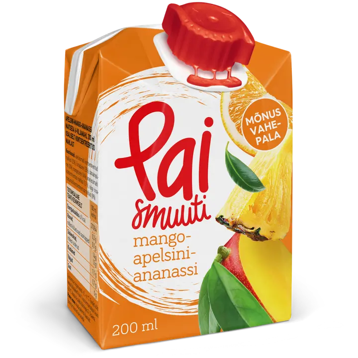 PAI Mango-apelsini-ananassi smuuti 200 ml
