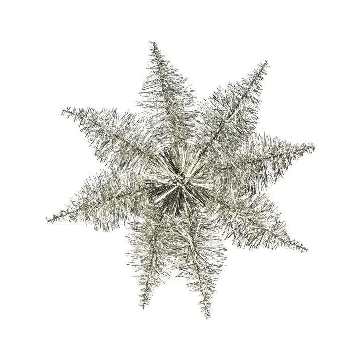 Kuuseladvatäht 22cm hõbe