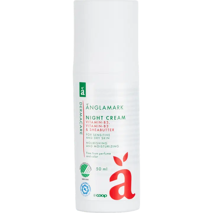 Änglamark vitamiin B5/B3 öökreem tundlikule ja kuivale nahale 50ml
