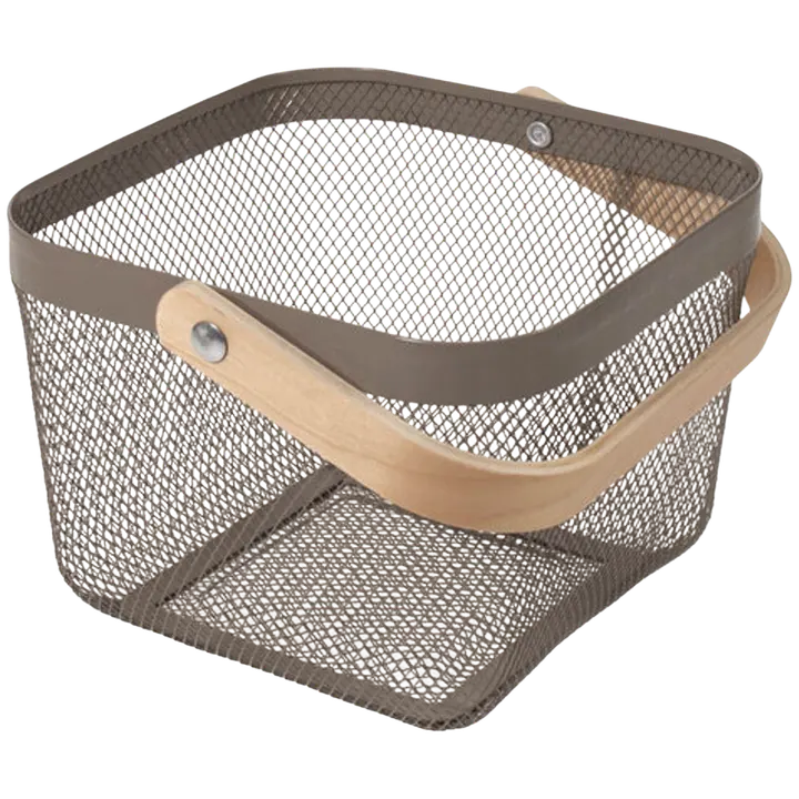 Metallist korv 21x21x16cm