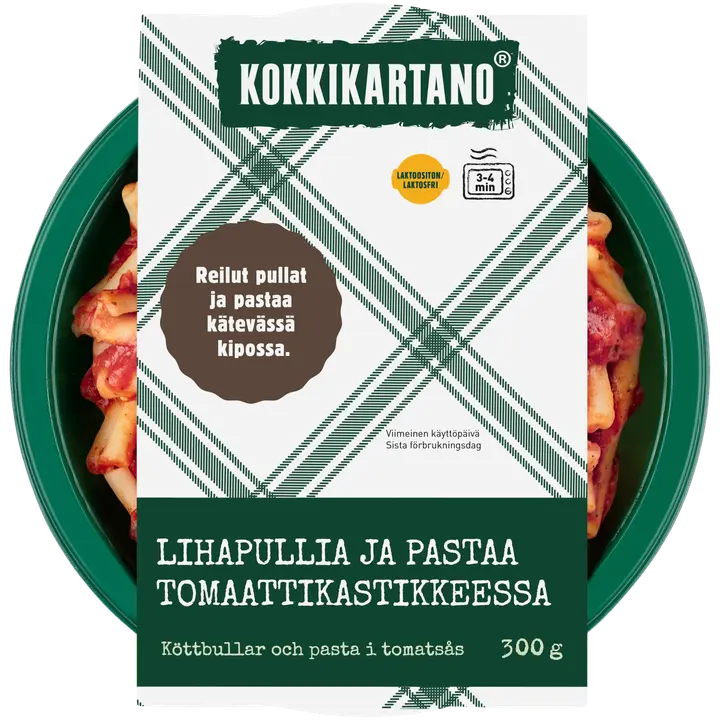 Kokkikartano Lihapullapasta 300g