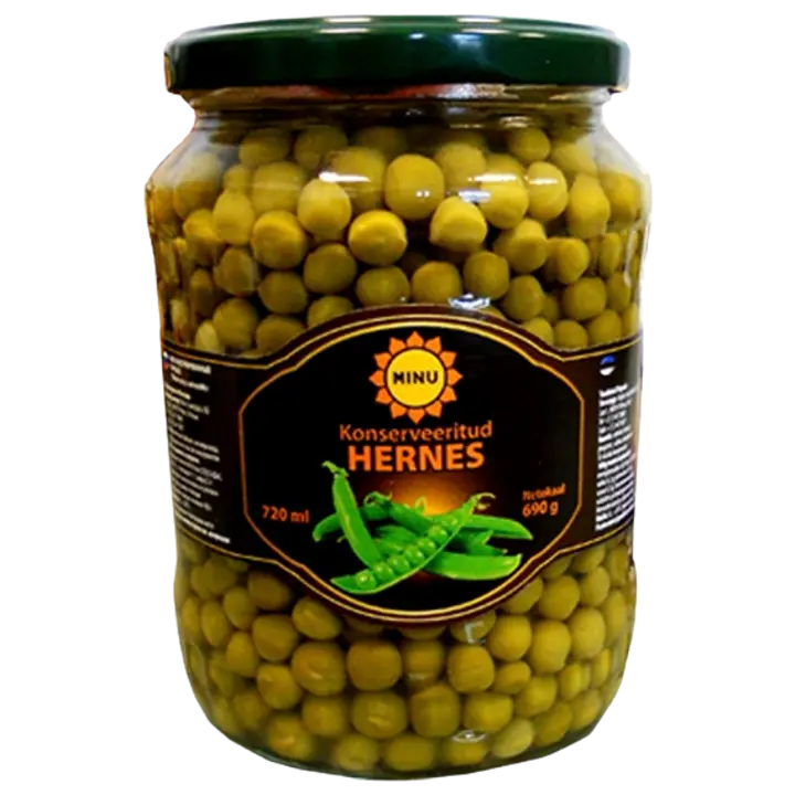 Minu rohelised herned 690/450 g