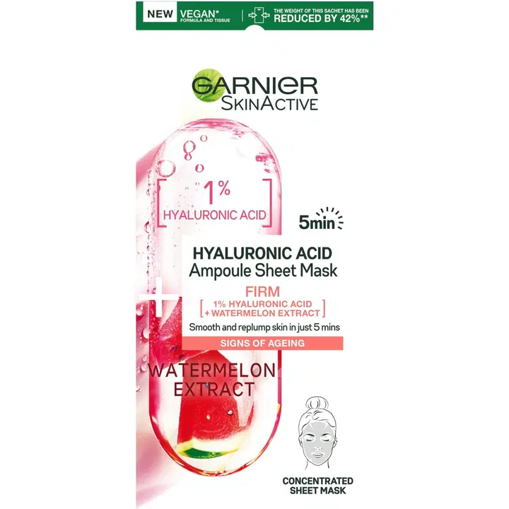 Garnier Skin Active Hyaluronihappo ampullikangasnaamio 15g