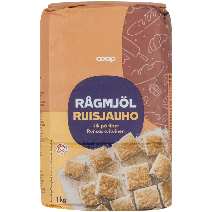Coop ruisjauho 1 kg