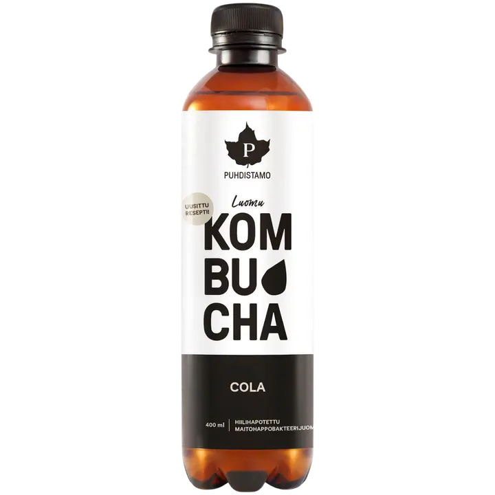 Puhdistamo Luomu Kombucha Cola 400 ml