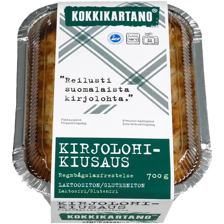 Kokkikartano Kirjolohikiusaus 700g