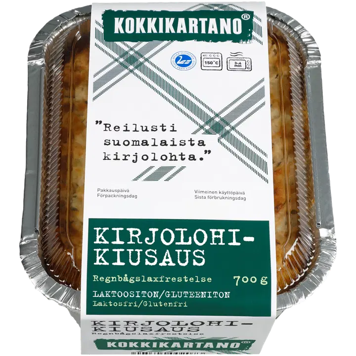 Kokkikartano Kirjolohikiusaus 700g