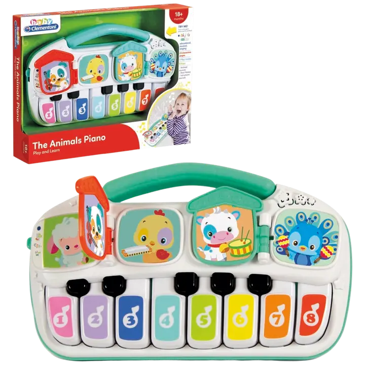 Klaver loomahäältega Clementoni