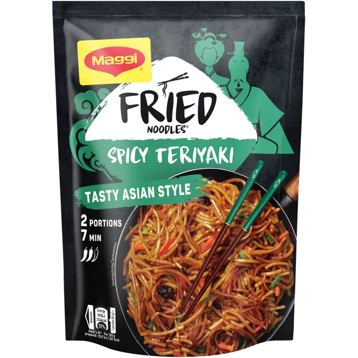 Maggi Fried Noodles 130g Spicy Teriyaki