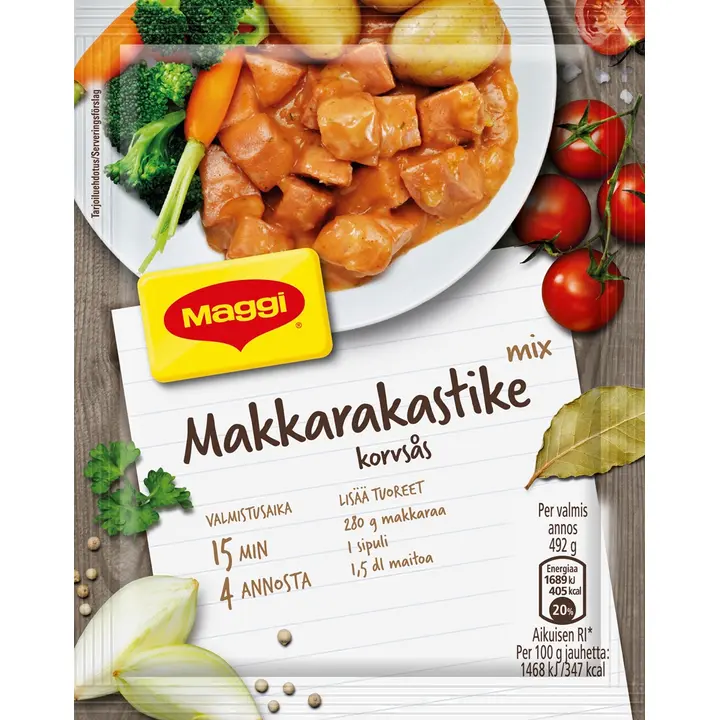 Maggi Mix Makkarakastike ateria-ainekset 49g