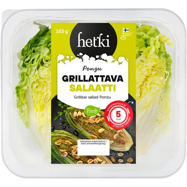 Fresh Hetki Grillattava salaatti Ponzu 165 g