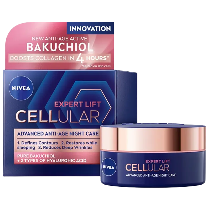 NIVEA Cellular Expert Lift Advanced Anti-Age Night Cream -yövoide 50ml