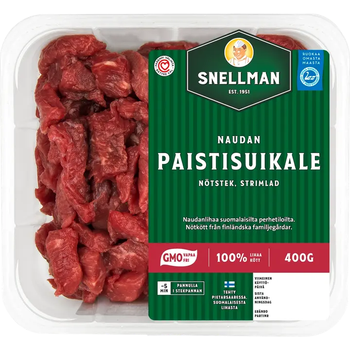 Snellman Naudan paistisuikale 400g