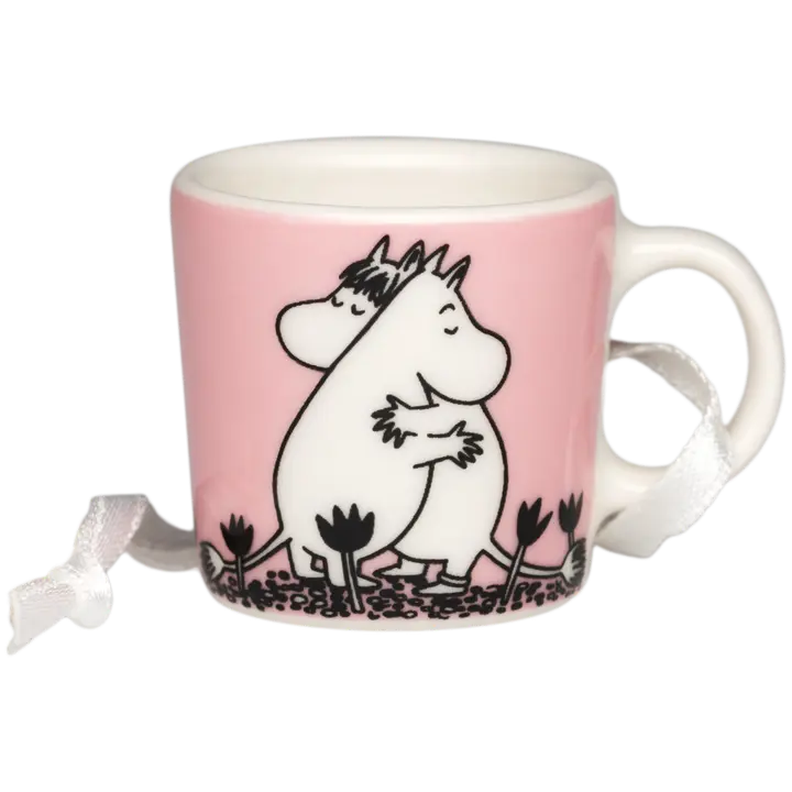 Moomin Arabia Muumi mini muki Rakkaus rasiassa