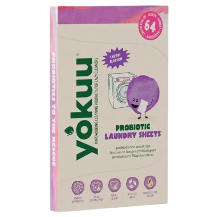 Probiootilised pesulehed Yokuu kirsiõis kuni 64 pesukorda