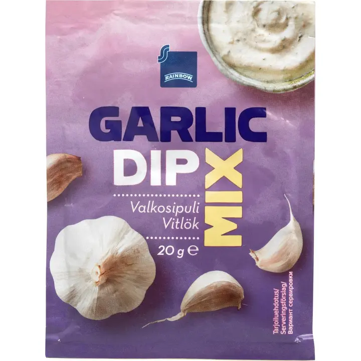Rainbow dipmix valkosipuli 20g