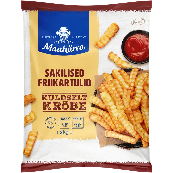 Maahärra Sakilised Friikartulid 1,5 Kg