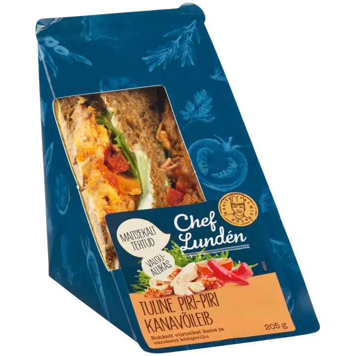 Chef Lunden .Tuline Piri-Piri Kanavõileib 205 G