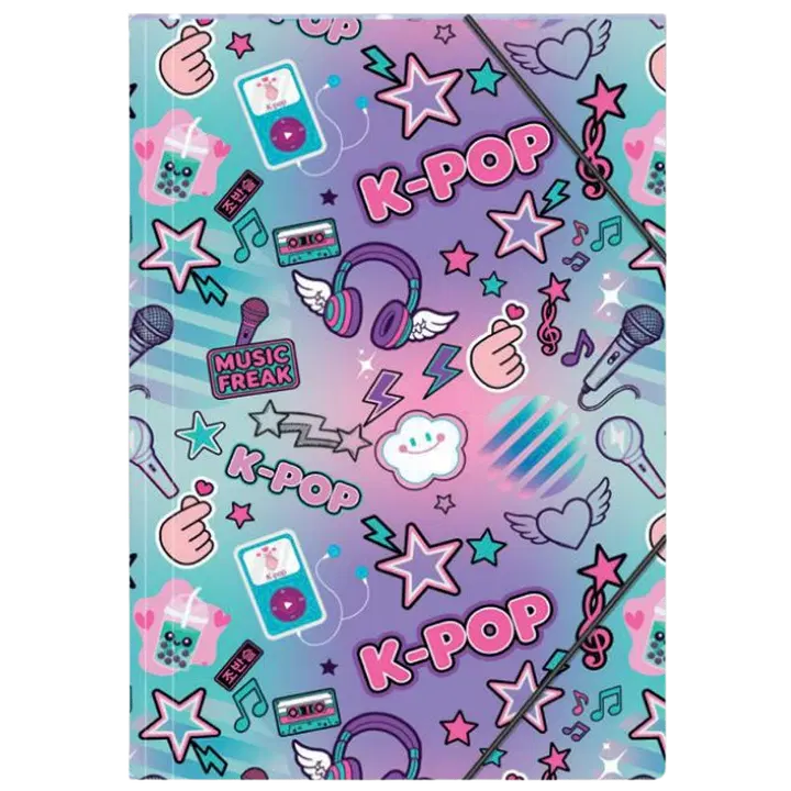 Kartongist kummiga kaaned a3 k-pop light