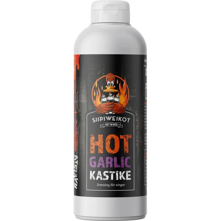 Siipiweikot Hot garlic siipikastike 0,5l