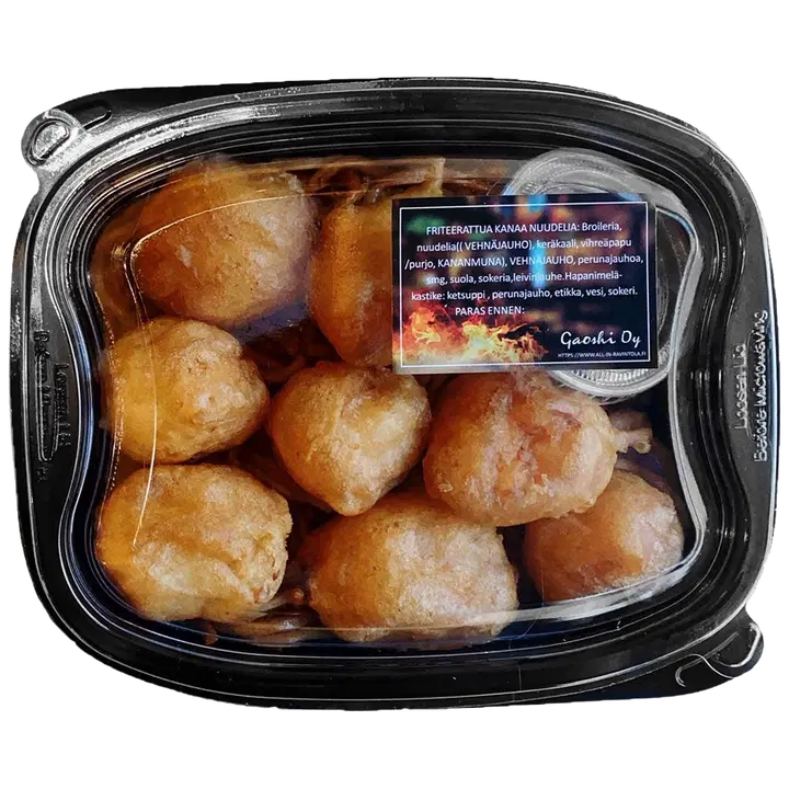 Gaoshi Oy Friteerattua kana – Rapeaa ja mehevää, maidoton
