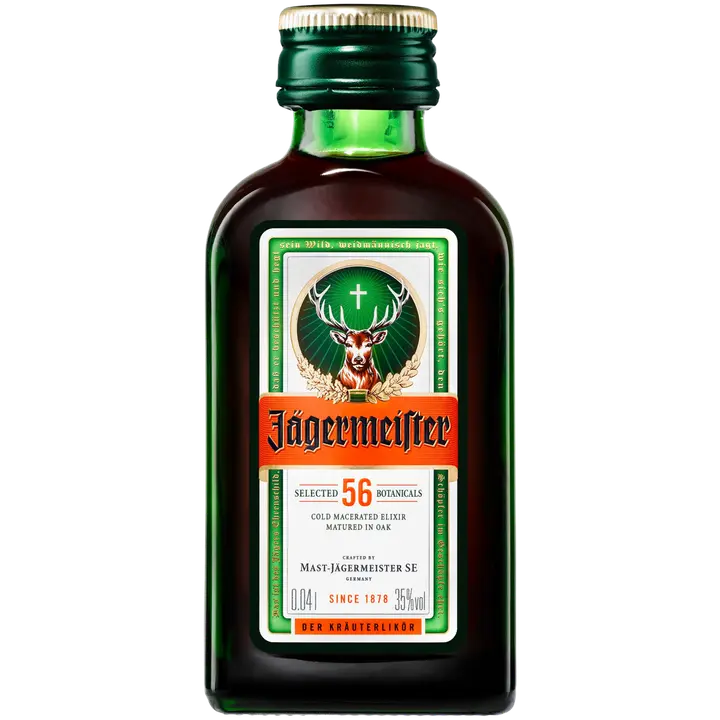 Jägermeister liköör 35%vol 40ml