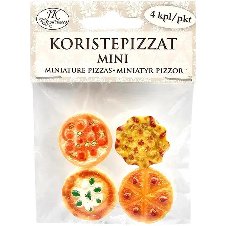 J.K. Primeco koristepizzat mini 4kpl