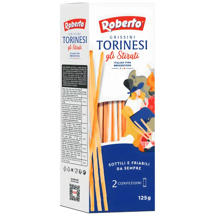 Roberto grissinid torinesi 125g