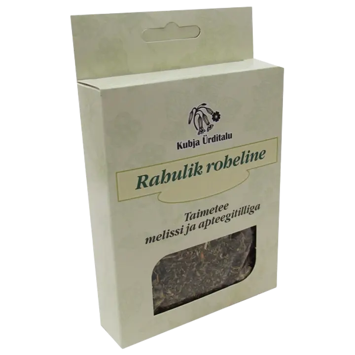 Kubja Ürditalu roheline taimetee melissi ja tilliga 250 g