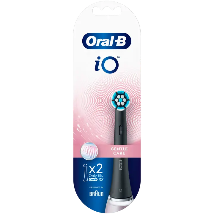 Oral-B iO Gentle Care Black vaihtoharja 2kpl