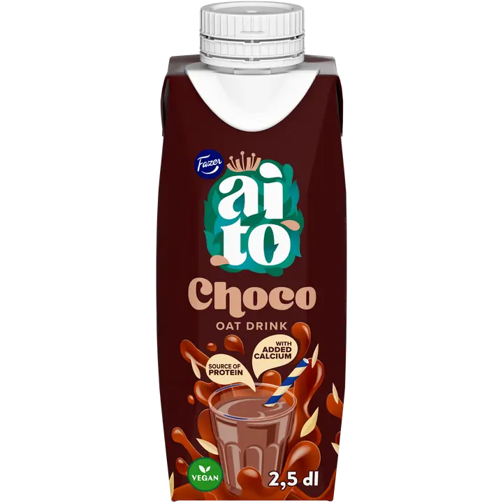 Fazer Aito Choco Kaurajuoma 2,5 dl UHT