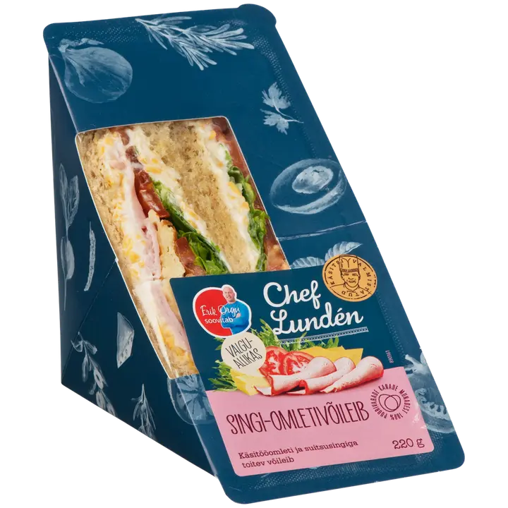 Chef Lunden Singi-Omletivõileib 220 G