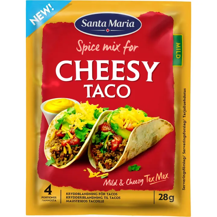 Santa Maria 28G Cheesy Taco Spice Mix