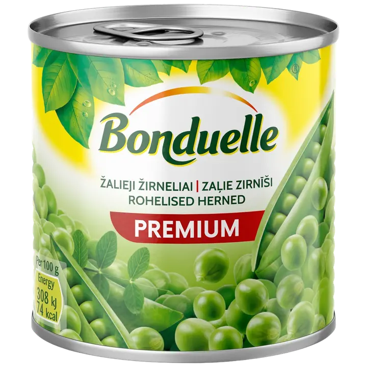 Bonduelle herned 212ml/130g
