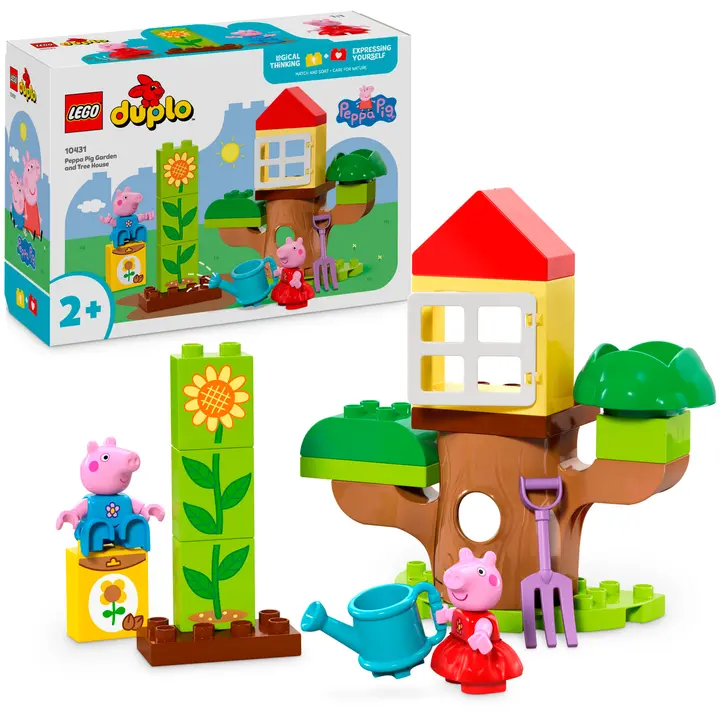 LEGO Peppa Pig 10431 Pipsa Possun piha ja puumaja