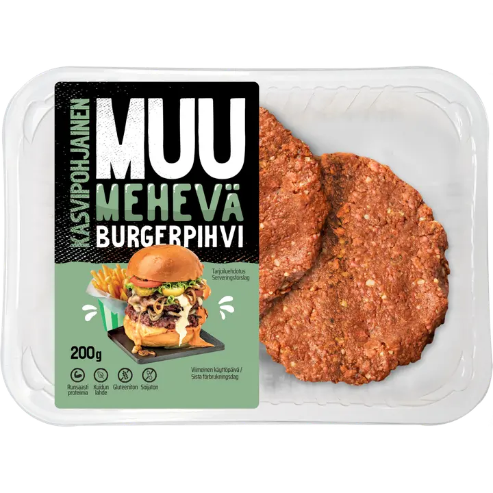 MUU Mehevä Burgerpihvi 200 g